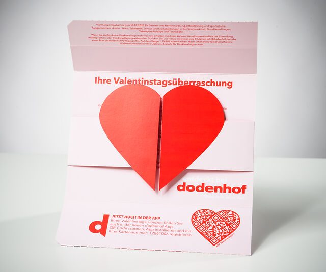 Plus+-Mailing | Dodenhof mit Herz